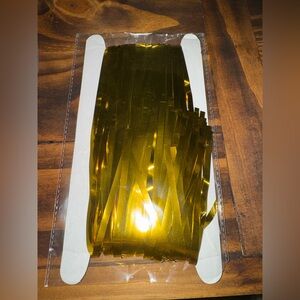 Gold Metallic Fringe Garland